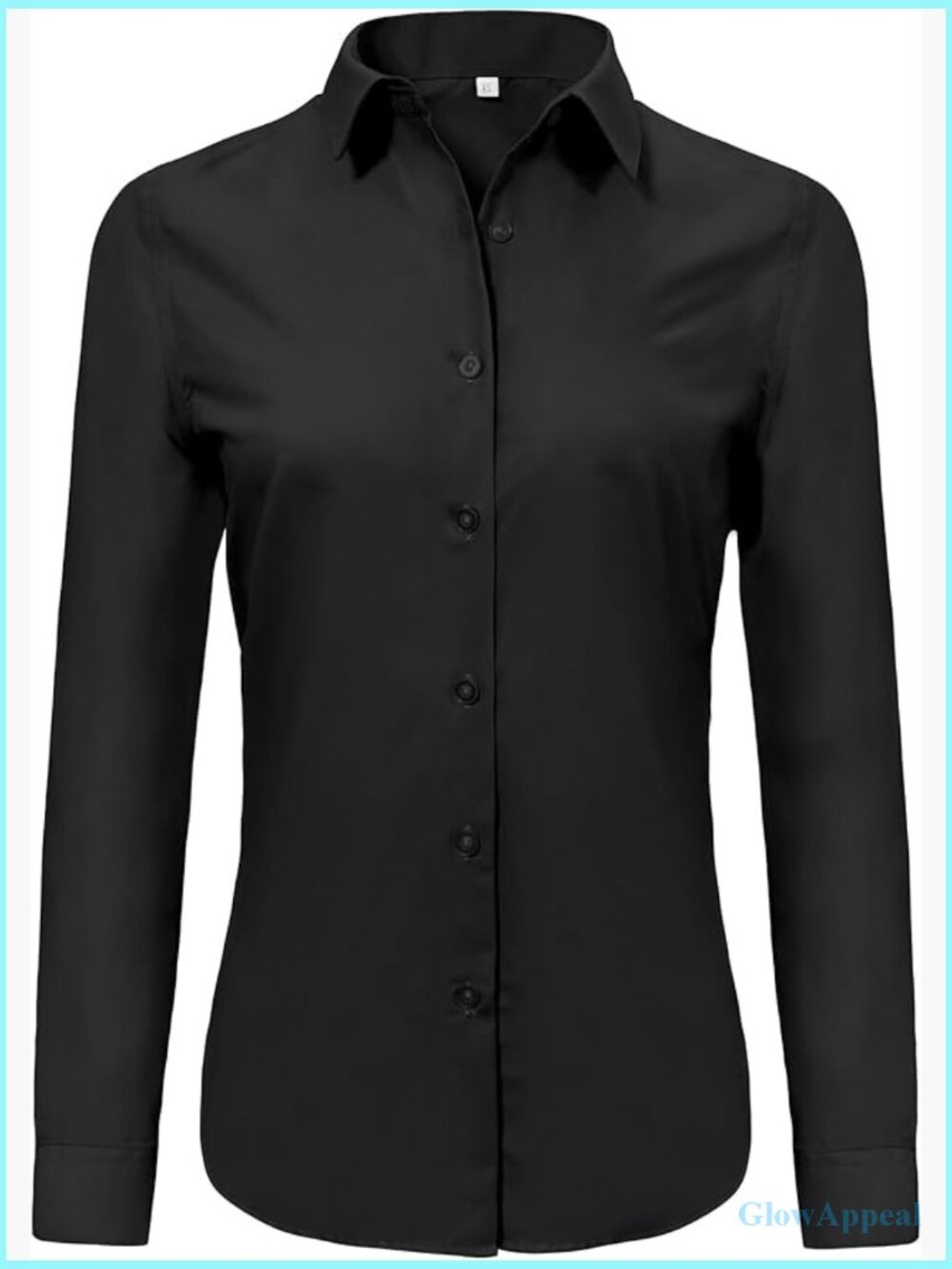 Super Soft Wrinkle Free Button Down Shirt Long Sleeve Formal Work Blouse Top